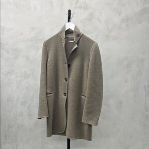 Italian Tan Wool Coat